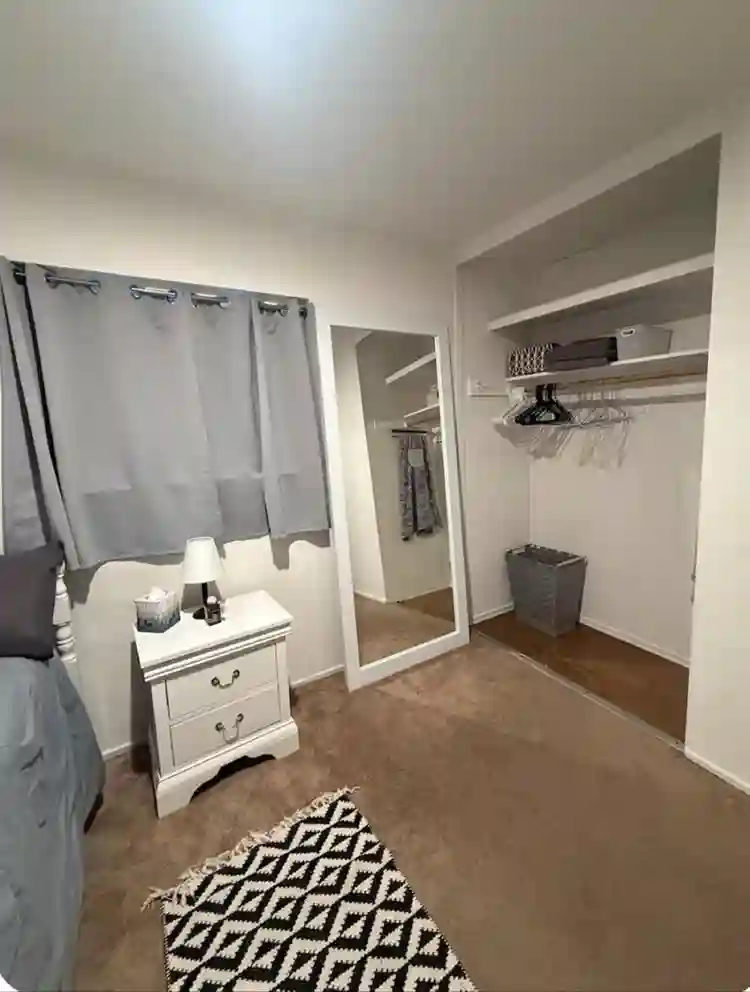 Cozy room with shared home spaces