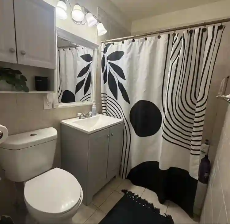 Cozy room with shared home spaces