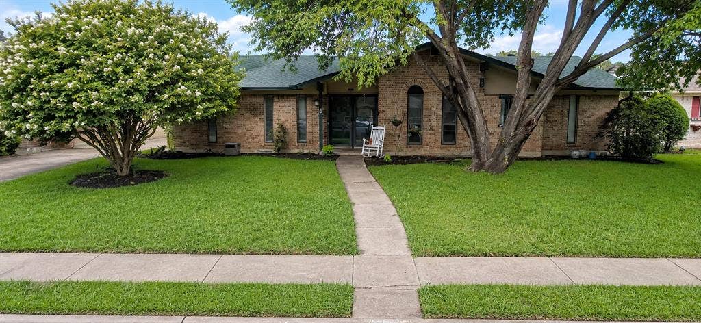 4 bedroom, 2 bath brick home