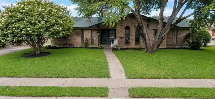 4 bedroom, 2 bath brick home