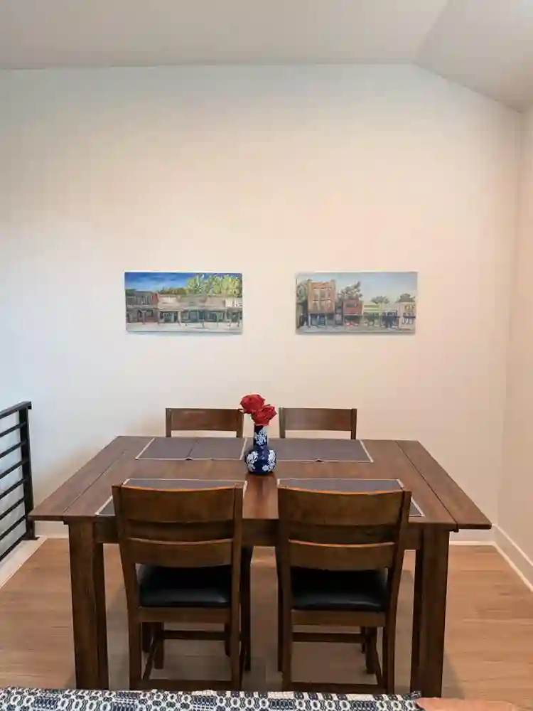 Master bedroom in North Austin