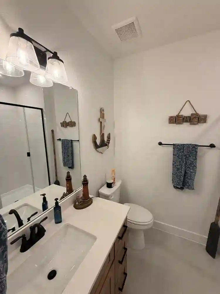 Master bedroom in North Austin
