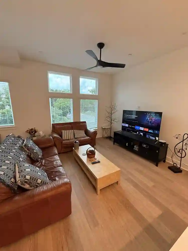 Master bedroom in North Austin
