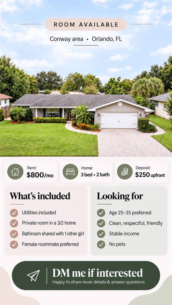 Roommate Wanted!