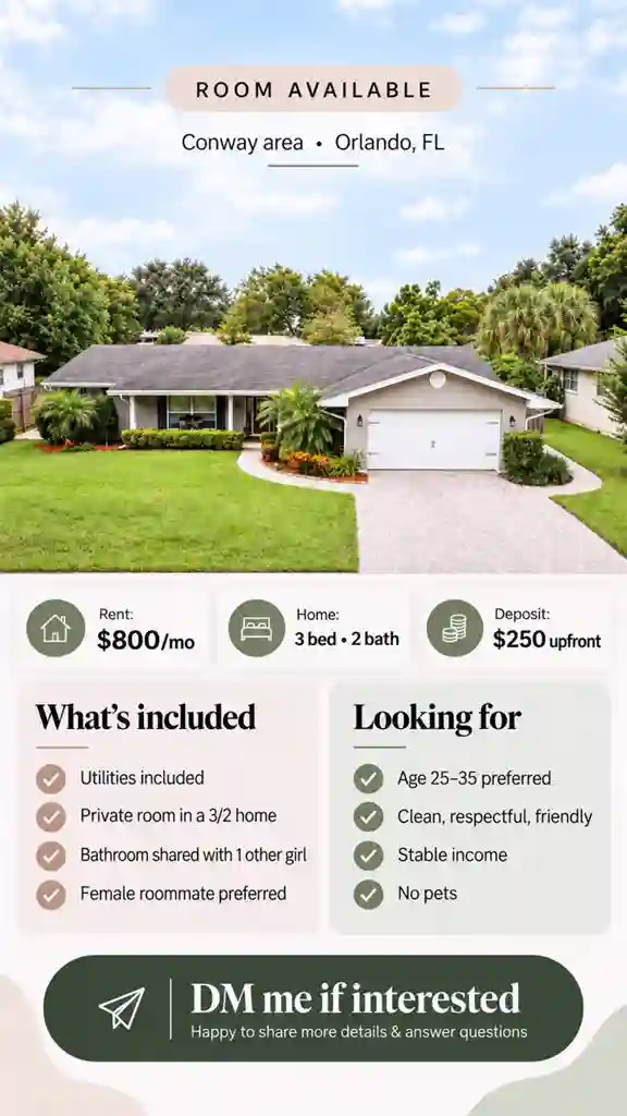 Roommate Wanted!