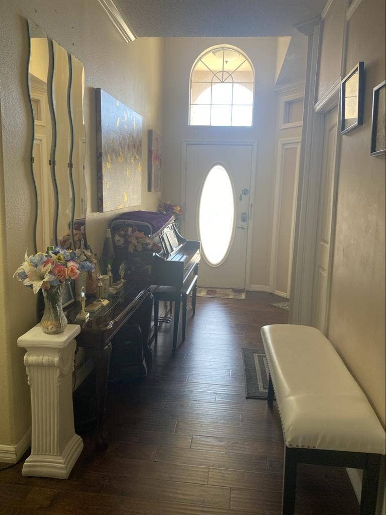 Peaceful Room in Christian Home
