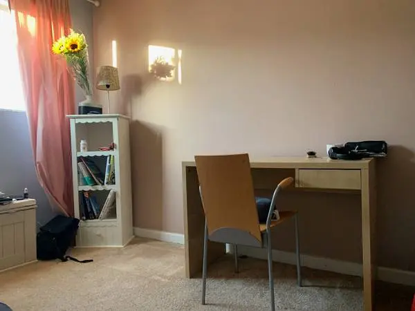 room for rent in artsy appartment.