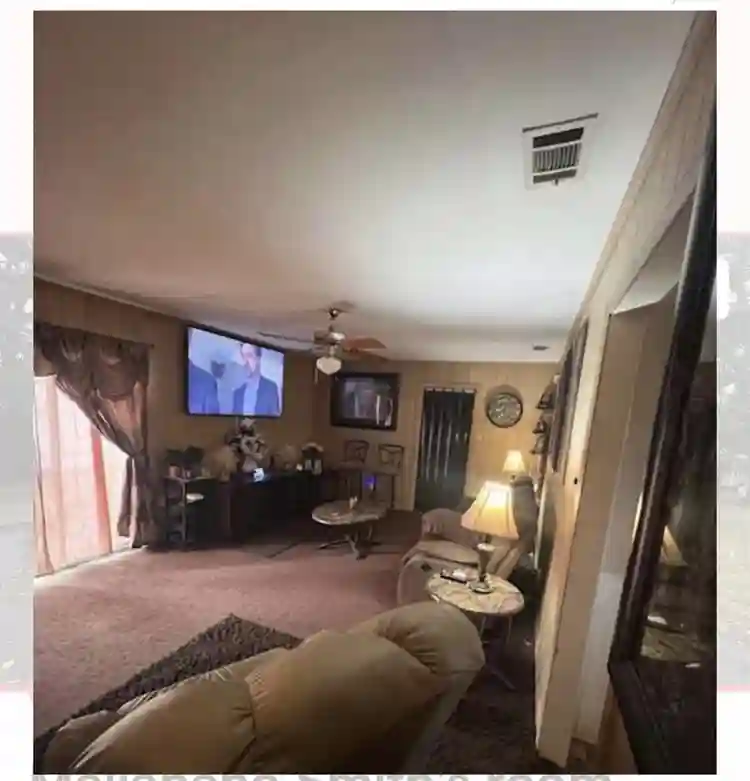 Lockable bedroom with shared bath