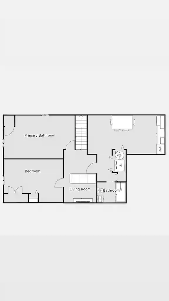 🏠2 Bed - 1 Bath Apartment
