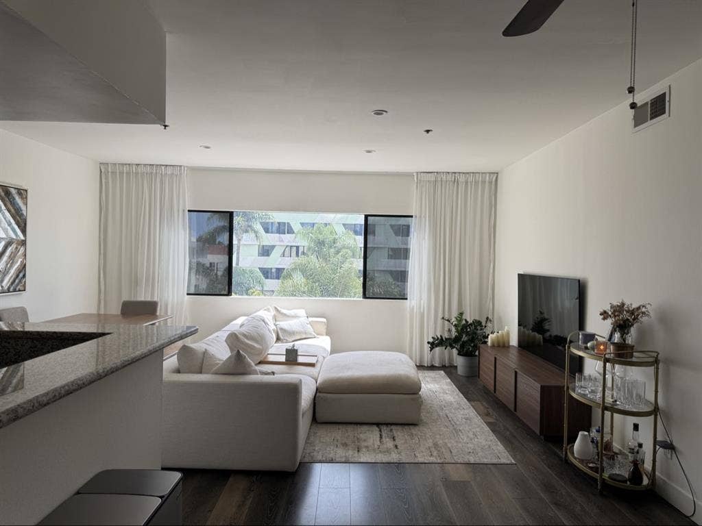 Furnished Private Bedroom and Bath