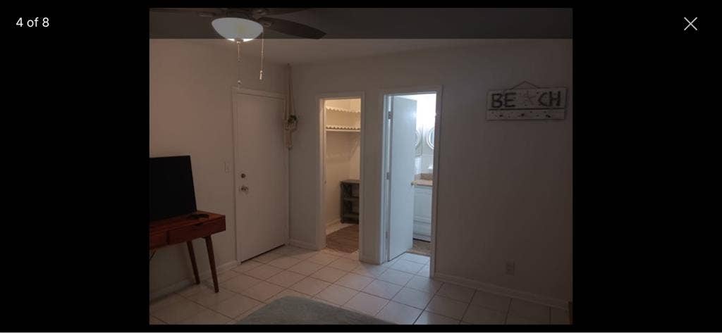 Private entrance room
