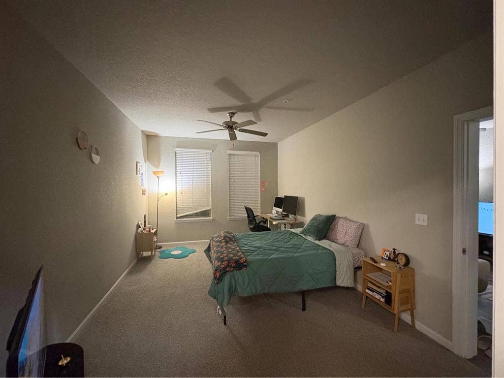 Private bedroom available
