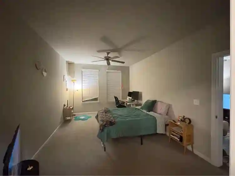 Private bedroom available