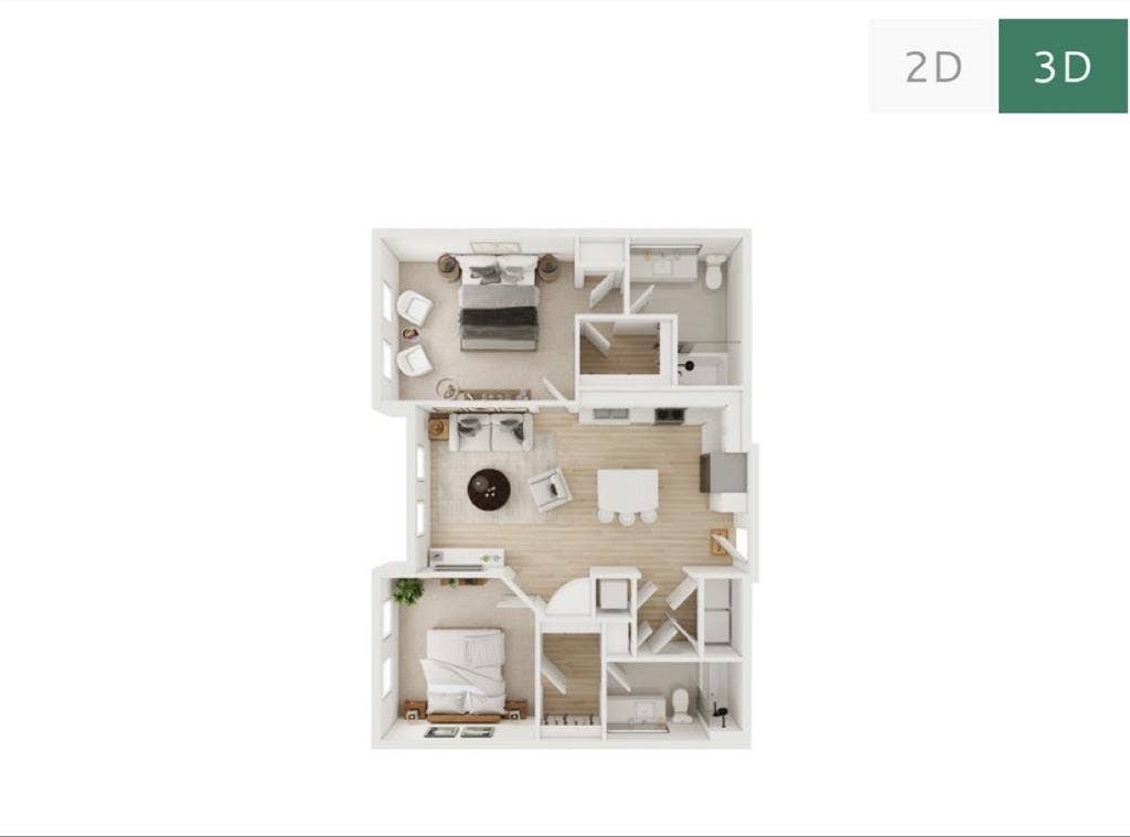 Private bedroom available