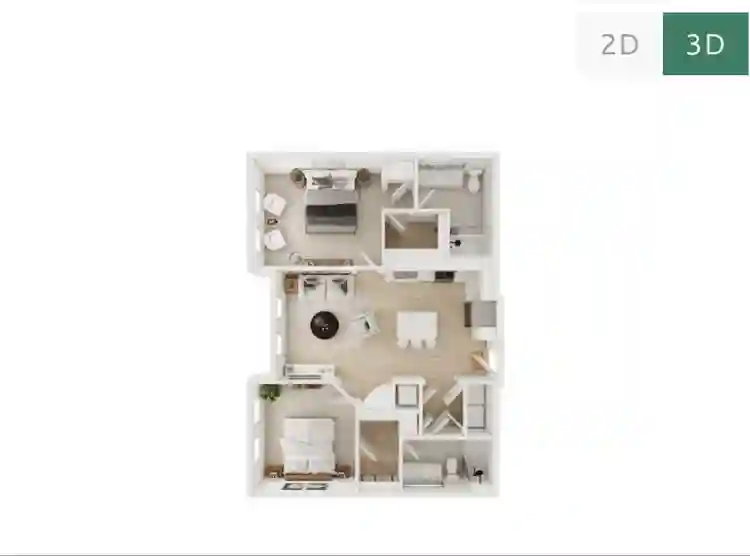 Private bedroom available