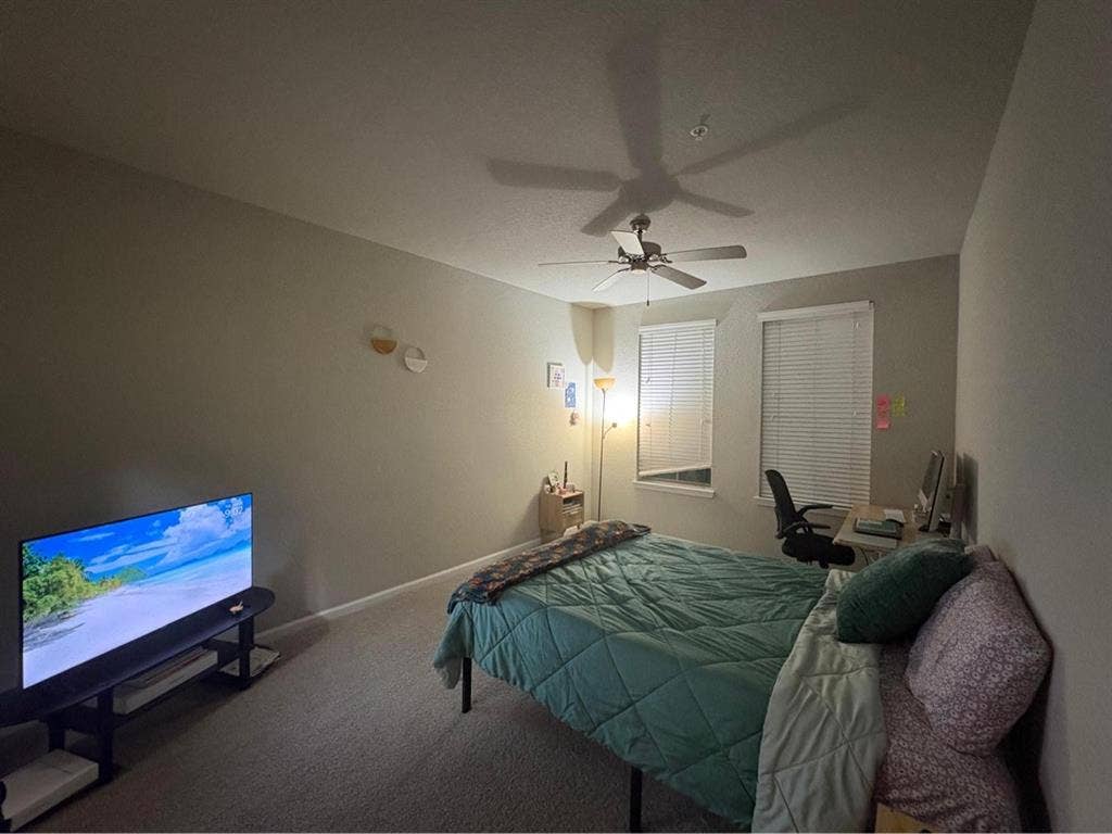 Private bedroom available