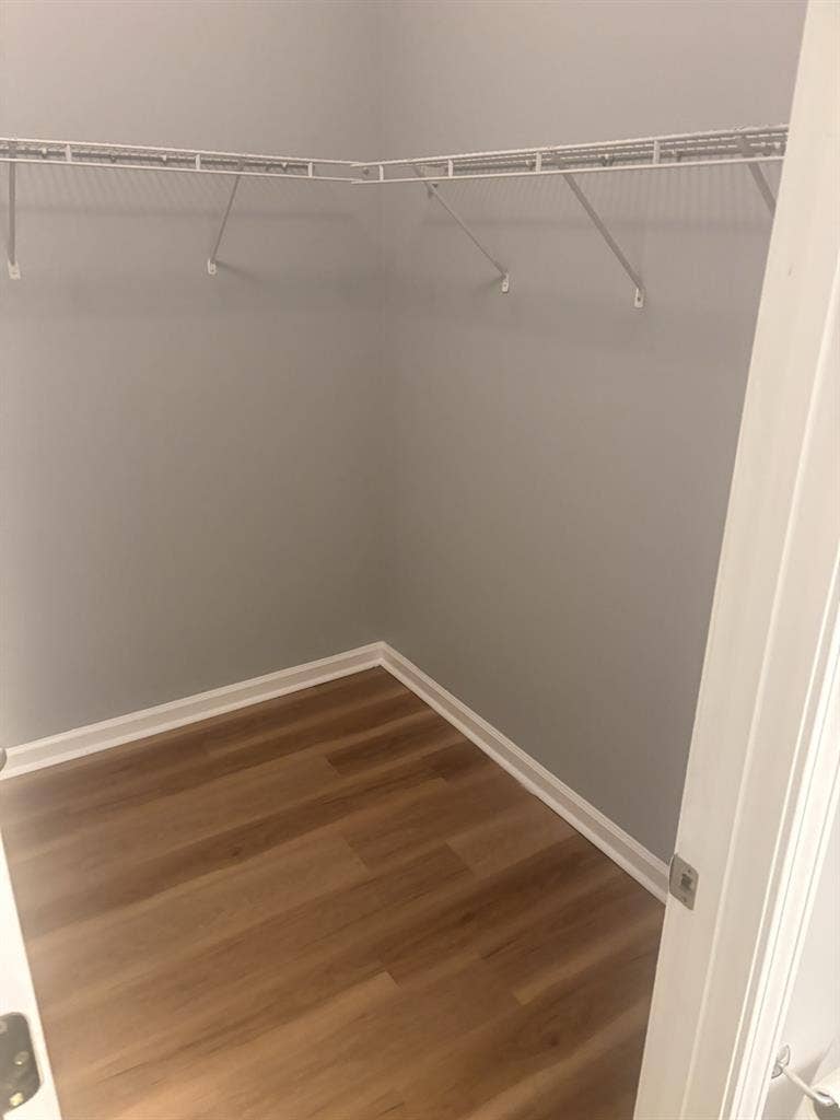 Master bed with private bathroom