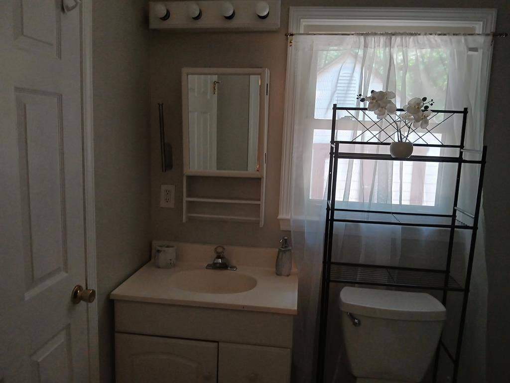 Large back rooms.