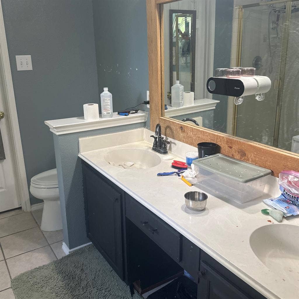 recently moved out.