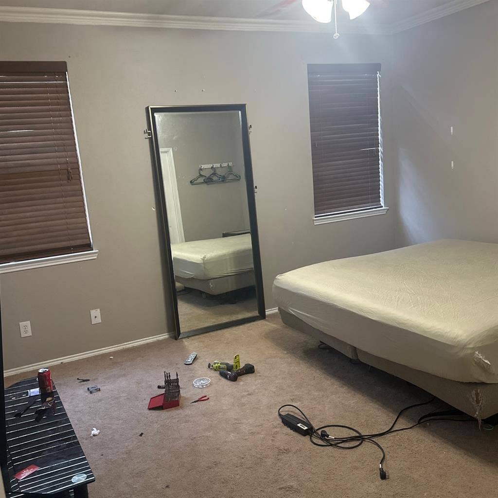 recently moved out.