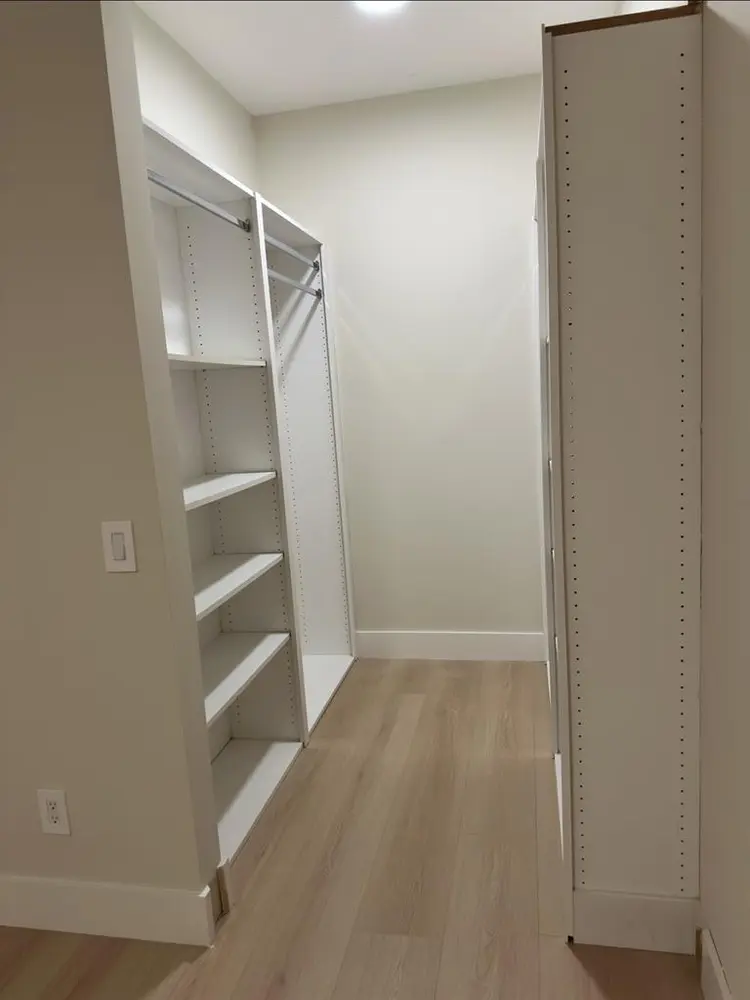 TWO rooms and Private Bath, Closets