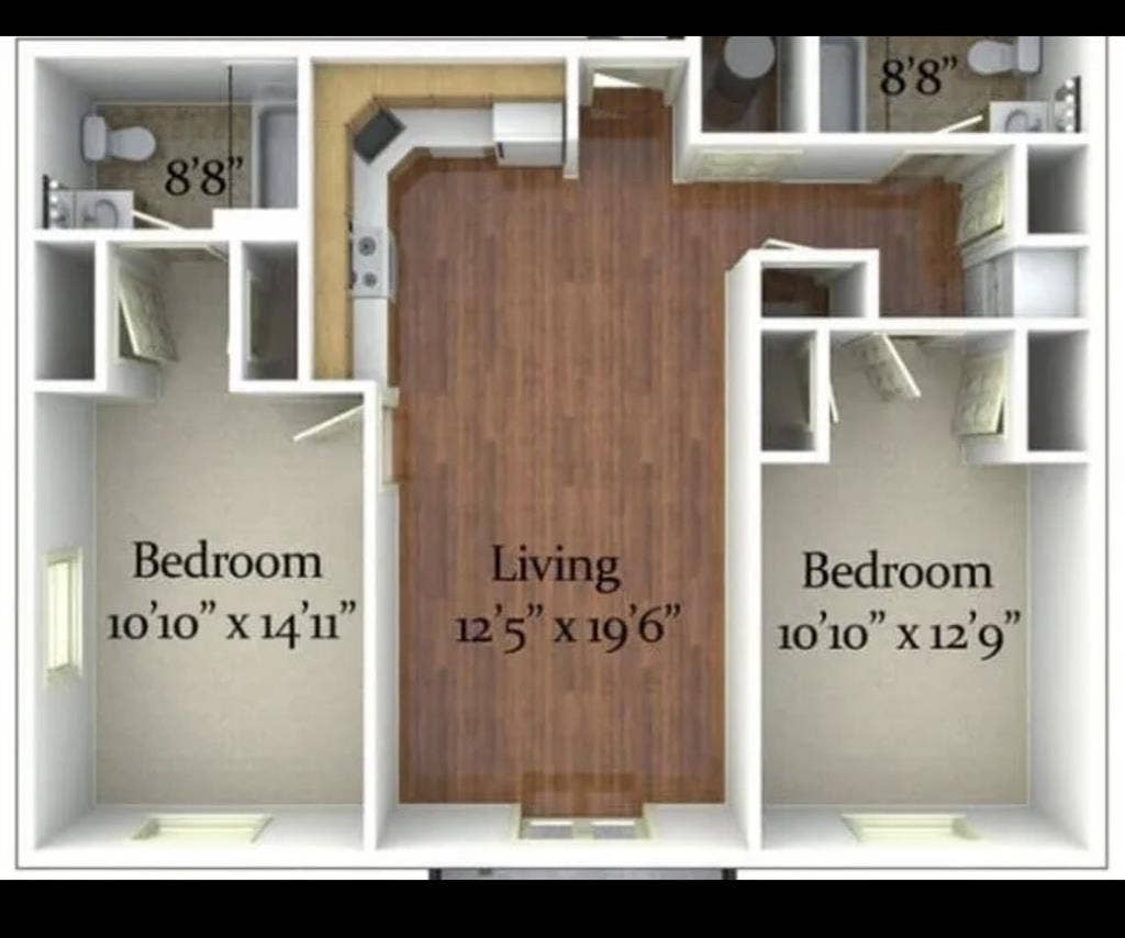 Private Room & bath in 2b2b nashua