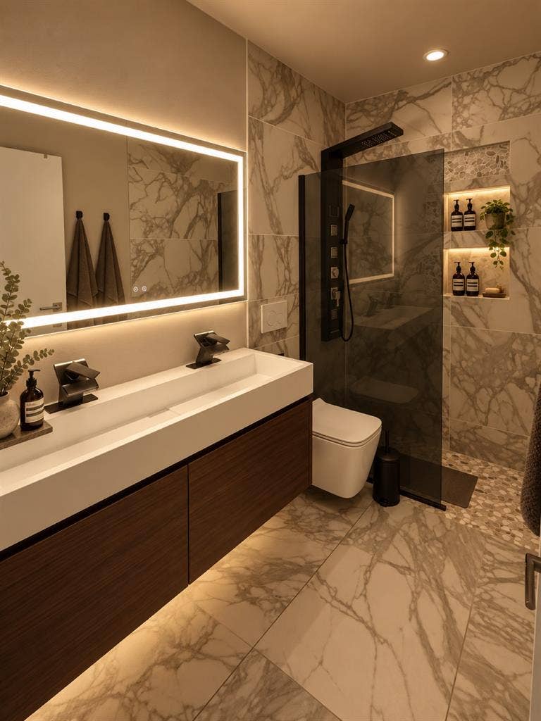 Modern furnished room