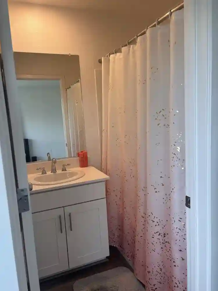 Private room with attached bathroom
