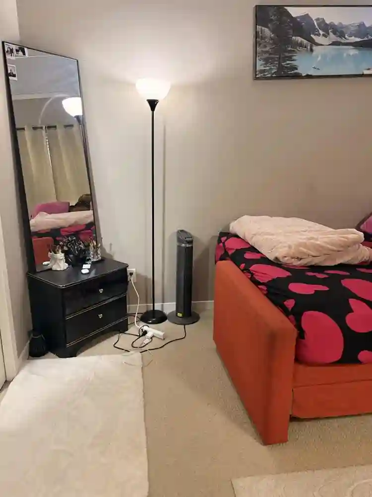 Furnished room with en-suite bath