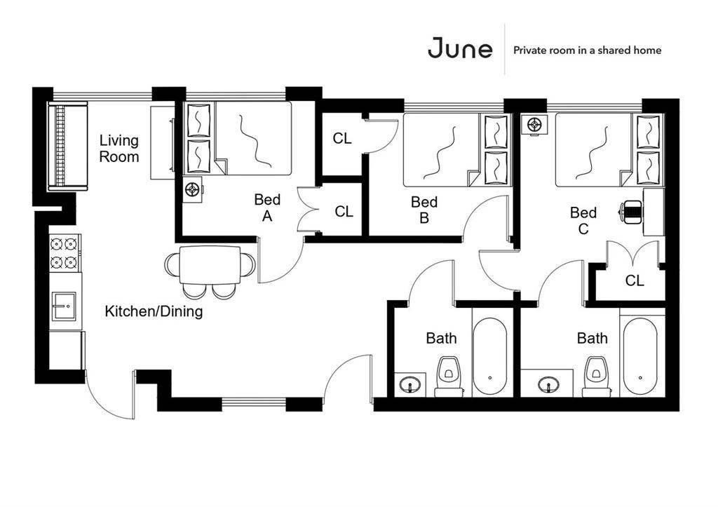 3 BR in Washington DC