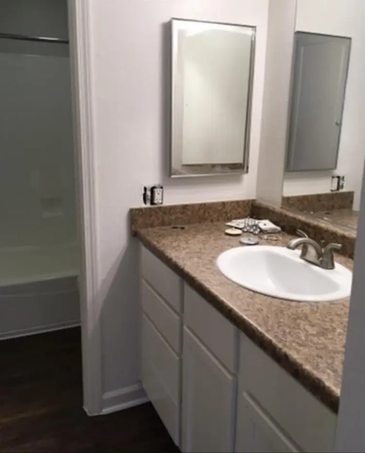 two bedroom two bathroom apartment