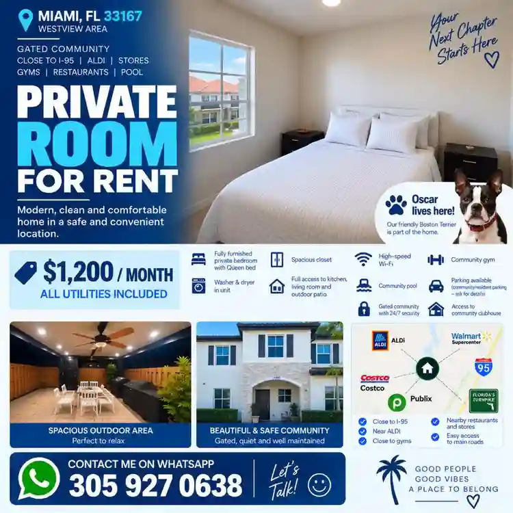 Furnished Room - Utilities Incl.
