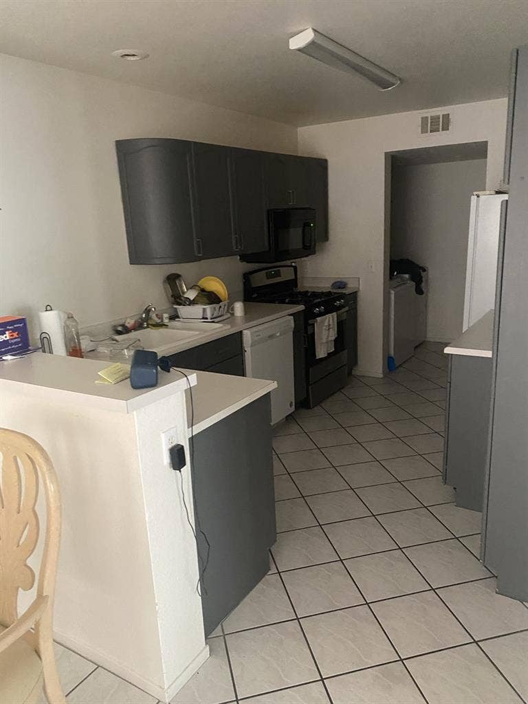 Furniture room and private bathroom