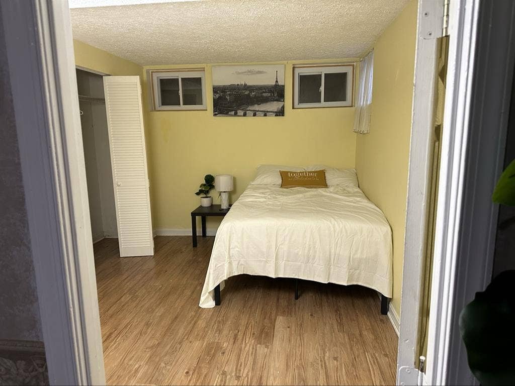 Basement available for rent. $805