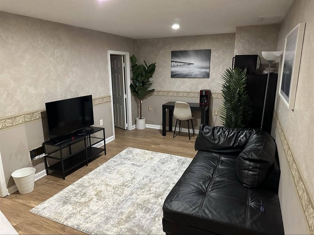 Basement available for rent. $805