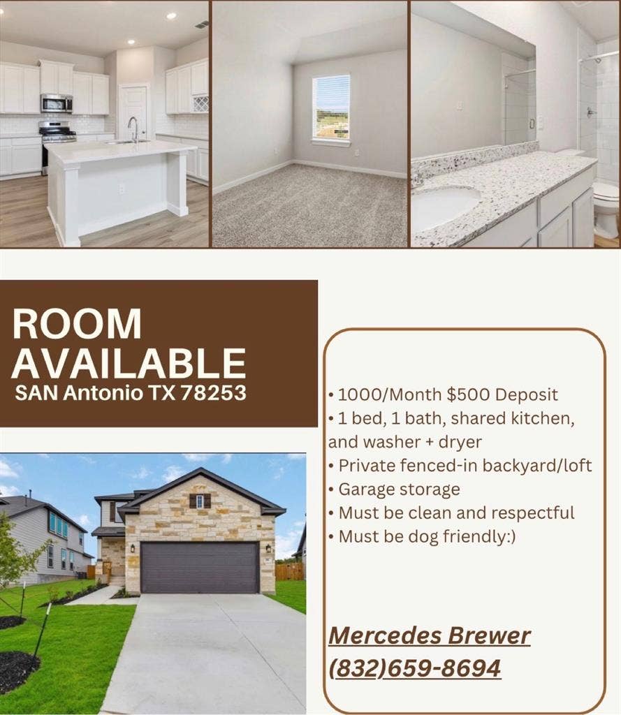 Brand new build room for rent!