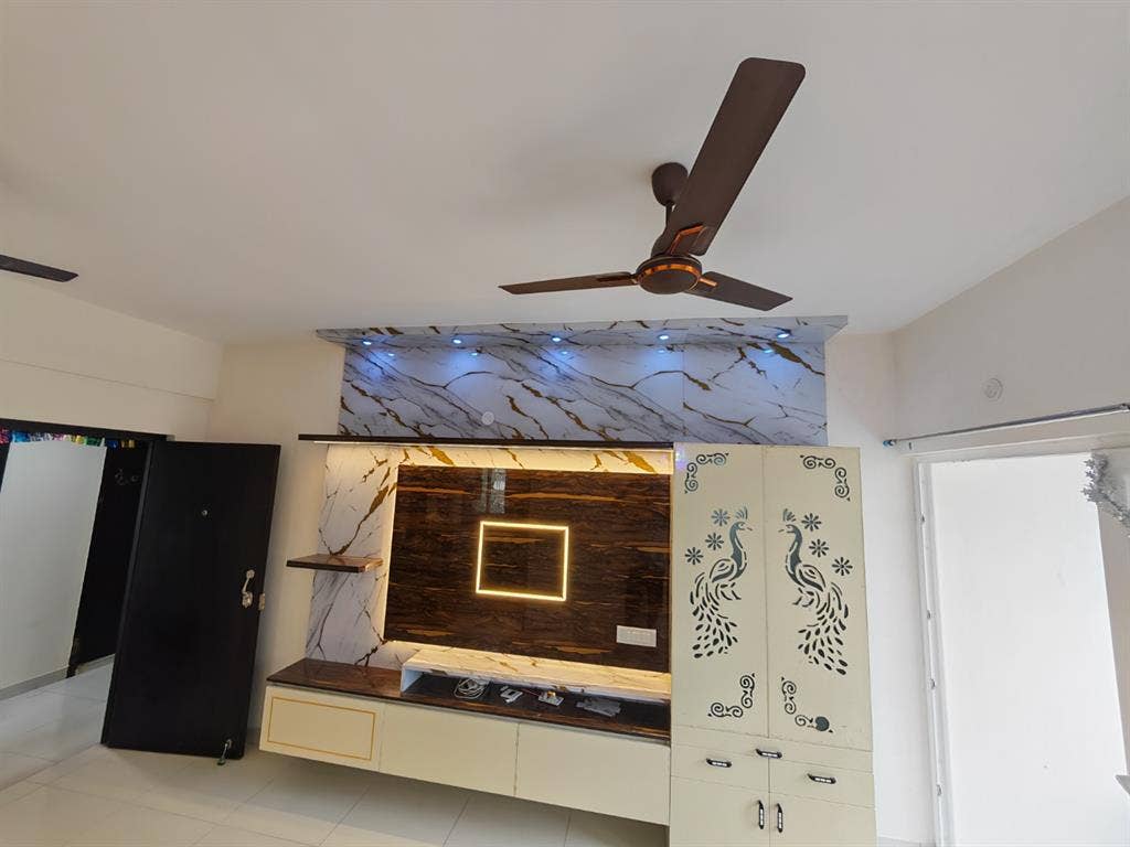 1BHK is available for rent with A/C