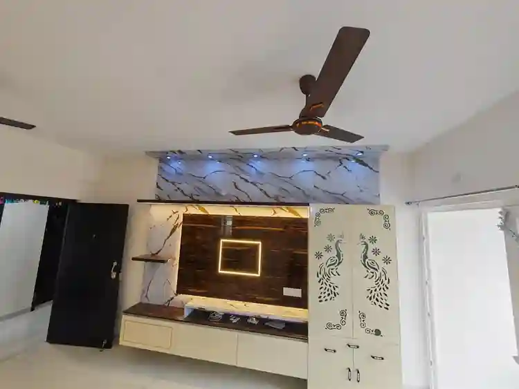 1BHK is available for rent with A/C