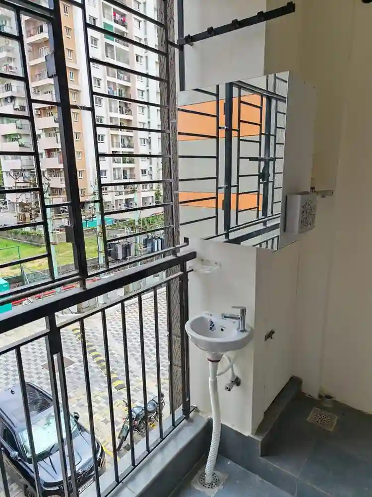 1BHK is available for rent with A/C