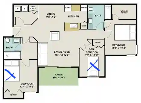 Seeking 2 Roommates