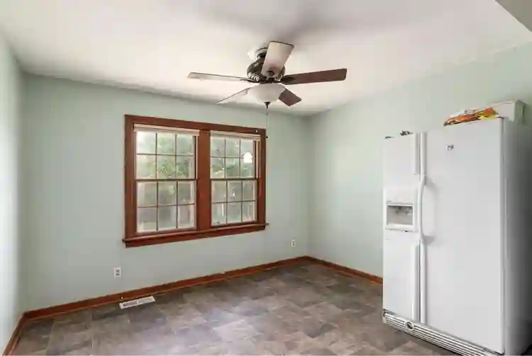 Blue bedroom!