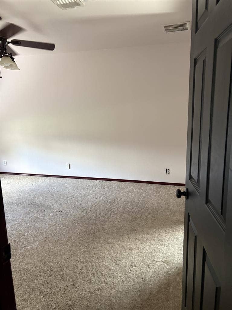Bedroom with connecting bathroomm