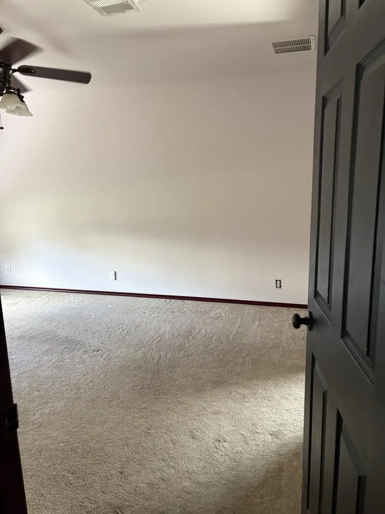 Bedroom with connecting bathroomm