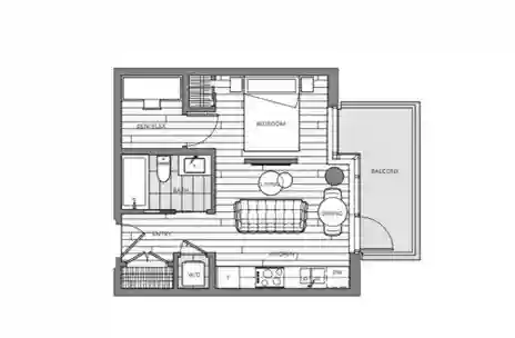 Entire Studio / 1BR in English Bay