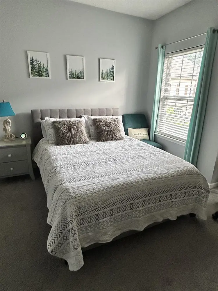 Large bedroom with private bath