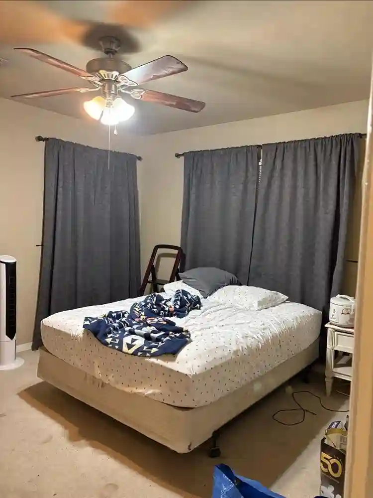 Room and bathroom