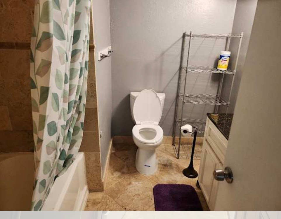 One Room and Private Bathroom