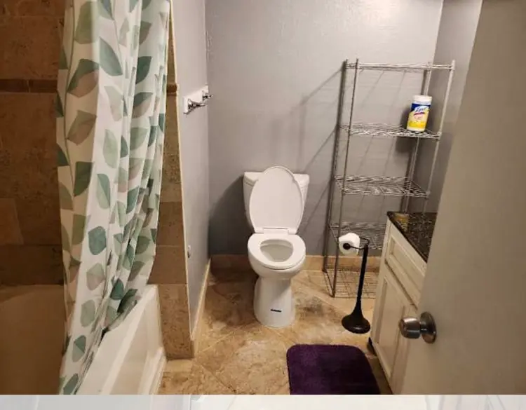 One Room and Private Bathroom