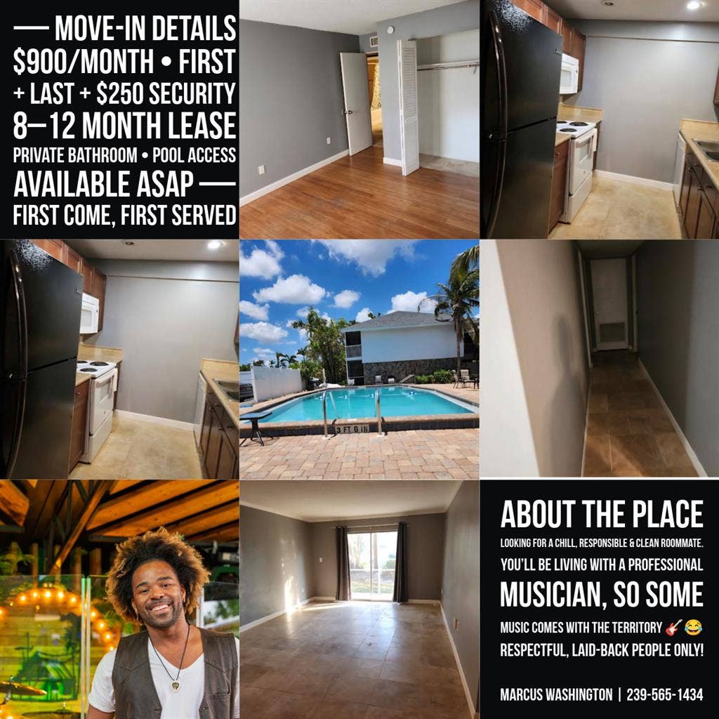 One Room and Private Bathroom