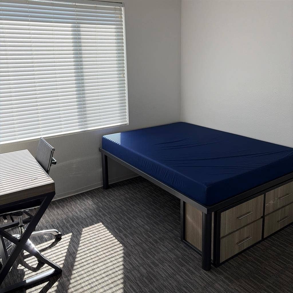 Furnished bedroom